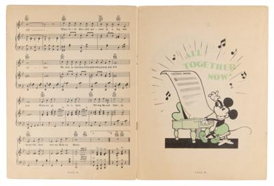 Lot #602 Walt Disney: Mickey Mouse Book - First Edition (1930) Book - Image 6
