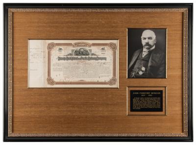 Lot #275 J. Pierpont Morgan Document Signed