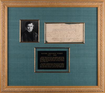 Lot #304 Roger B. Taney Document Signed