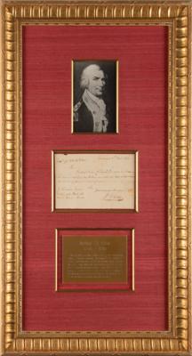 Lot #377 Arthur St. Clair Autograph Document Signed - Image 1