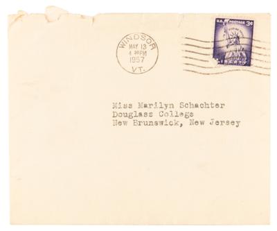 Lot #610 J. D. Salinger Typed Letter Signed - Image 2