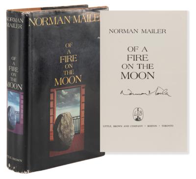 Lot #626 Norman Mailer Signed Book - Of a Fire on