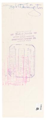 Lot #762 Marilyn Monroe Signed Check - Image 2