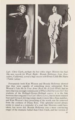 Lot #719 Motown Musicians Multi-Signed Book with (30+) Signatures - Image 5