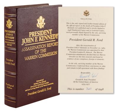 Lot #68 Gerald Ford Signed Book - Image 1
