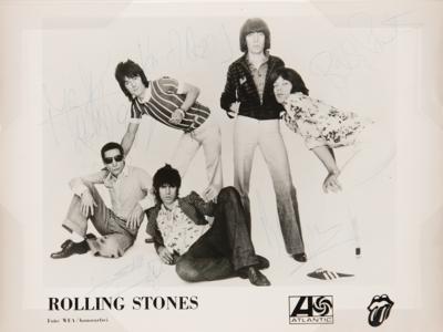 Lot #647 Rolling Stones Signed Photograph - Image 1
