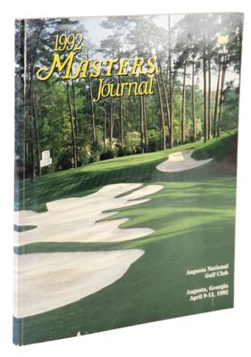 Lot #884 Golfers (13) Signed 1992 Masters Journal Magazine - Image 2
