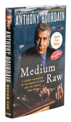 Lot #779 Anthony Bourdain Signed Book - Medium Raw - Image 3