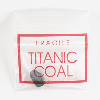 Lot #311 Titanic: Coal Piece Recovered from Wreck Site Coal - Image 4