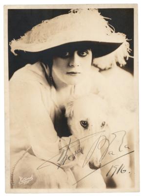 Lot #772 Theda Bara Signed Photograph