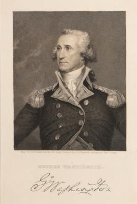 Lot #3 George Washington Hand-Addressed Envelope Panel - Image 3