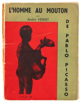 Lot #591 Pablo Picasso Signed Book - The Man with the Sheep by Andre Verdet - Image 4