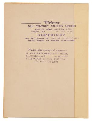 Lot #153 Winston Churchill Signed Photograph by Vivienne of London - Image 4