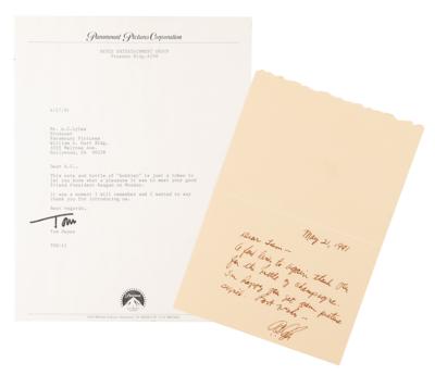 Lot #41 Four Presidents Signed Photograph (Taken at White House Before Anwar Sadat's Funeral) - Image 2
