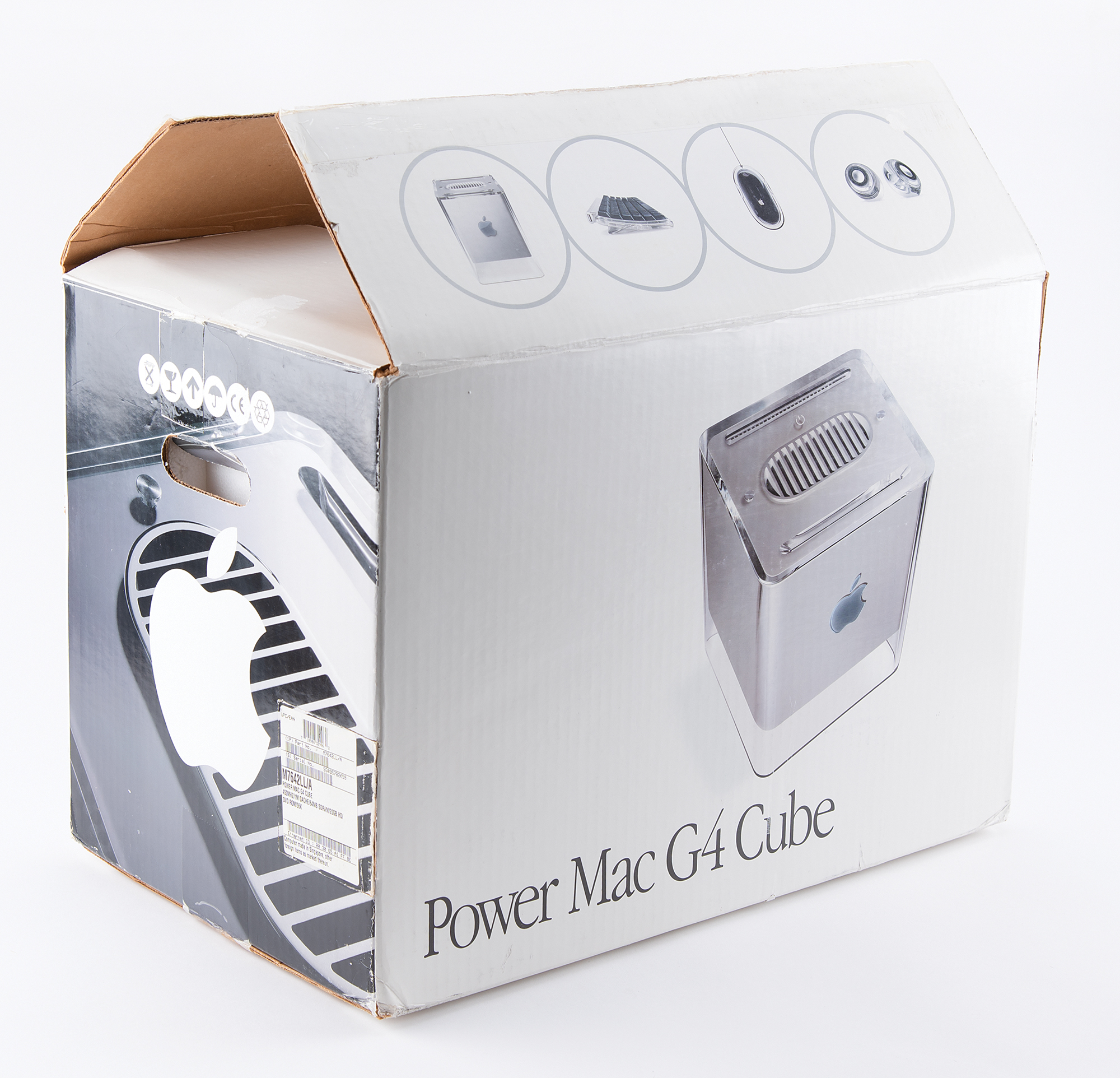 Apple Power Mac G4 Cube Desktop Computer and Apple Studio
