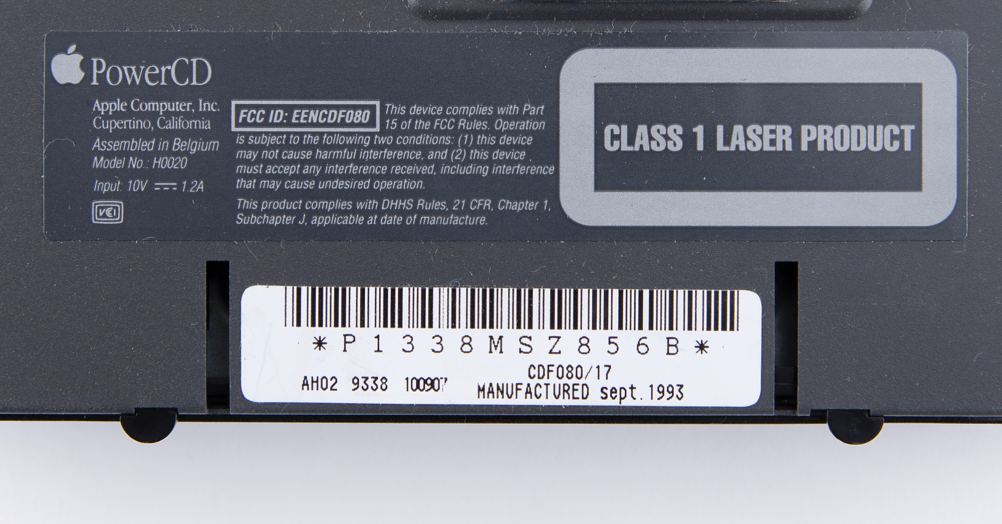 Apple PowerCD Player (with Box) | RR Auction