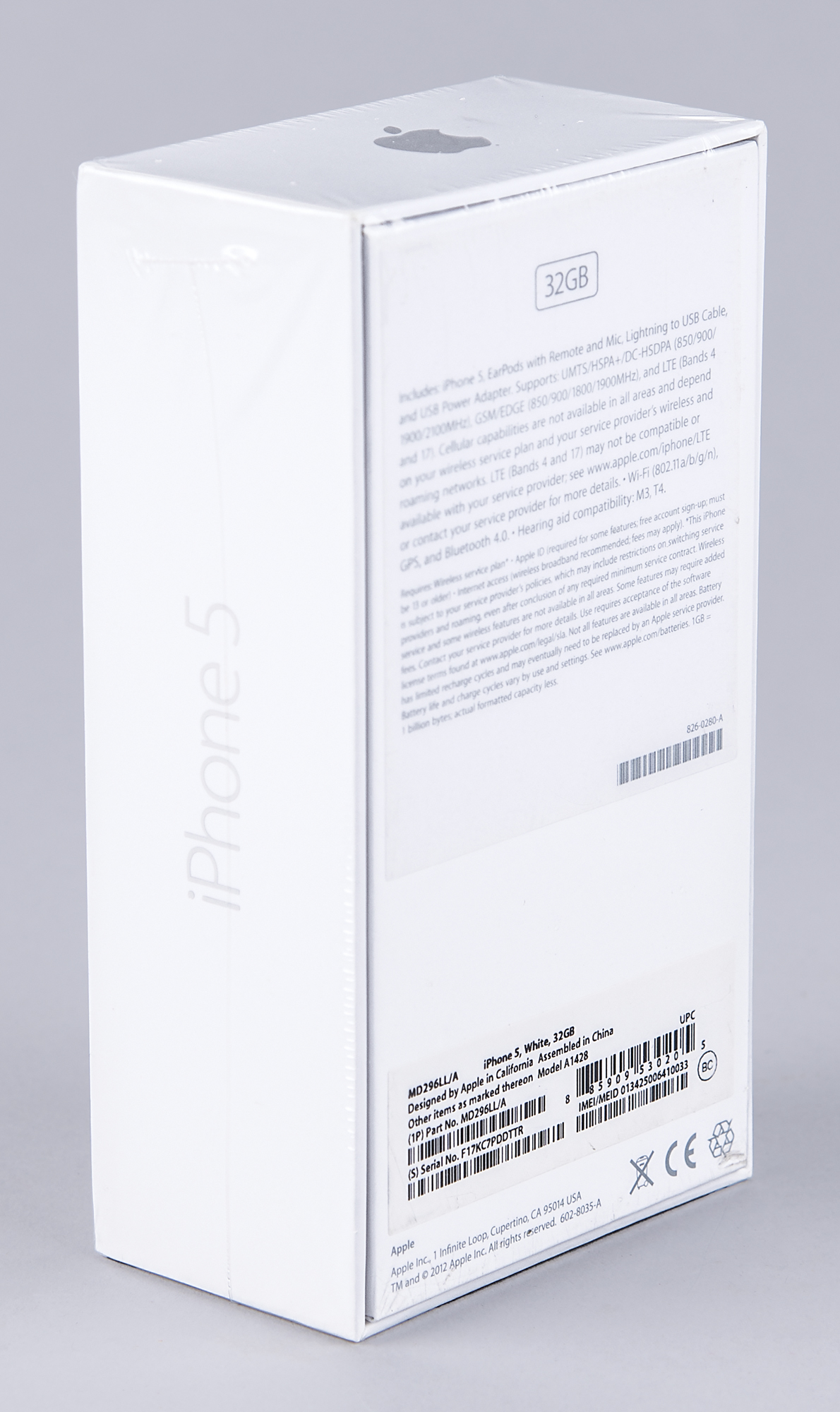 Apple iPhone 5 (6th Generation, Sealed - 32GB) White Version | RR