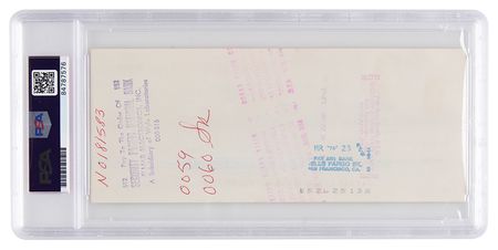 Lot #3078 Steve Jobs Signed 1976 Apple Computer Check No. 3 - PSA GEM MINT 10 - Image 2