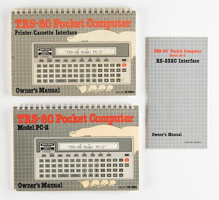 Lot #3149 TRS-80 Pocket Computer 2 (PC-2) with (2) Interface Accessories - Image 9