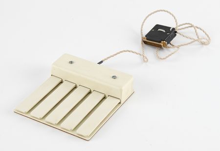 Lot #3136 Douglas Engelbart Coding Keyset, iPad, and Signed Book - Image 2
