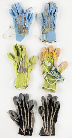 Lot #3137 Douglas Engelbart: 'The HandWriter' (6) Typing Glove Prototypes - Image 1