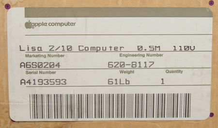 Lot #3015 Functional Apple Lisa 2/10 Computer With Original Box - Image 10