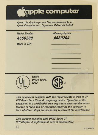 Lot #3015 Functional Apple Lisa 2/10 Computer With Original Box - Image 6