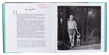 Lot #3141 Douglas Engelbart Signed Book - Portraits of Success (Presented to a Fellow Researcher from SRI International) - Image 5