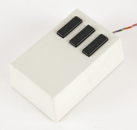 Lot #3143 Douglas Engelbart: Three-Button ?Mark II? Hawley X063X Mouse (Presented to a Fellow Researcher from SRI International) - Image 3