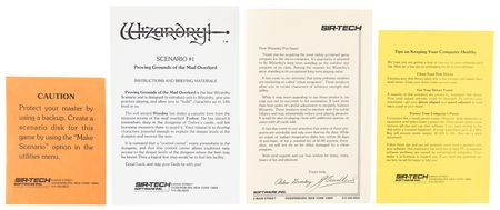 Lot #3199 Wizardry: Proving Grounds of the Mad Overlord Video Game (Apple II) - Image 4