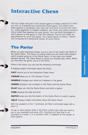 Lot #3173 CompuServe (2) User Guides: Island of Kesmai and 'Games Users Guide' - Image 8