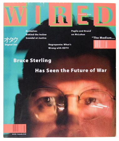 Lot #3154 Wired Magazine (Premiere Issue from