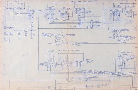 Lot #3161 Allan Alcorn: Original Pong Schematics (c. 1972) - Image 2