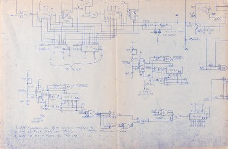 Lot #3161 Allan Alcorn: Original Pong Schematics (c. 1972) - Image 4