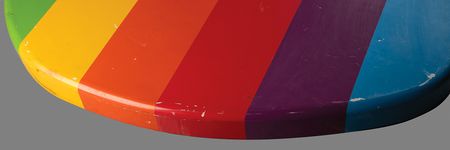 Lot #3124 Apple Large 'Rainbow Logo' Display - Originates From the Macintosh Factory in Fremont, California - Image 7