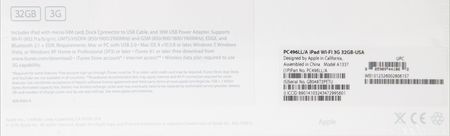 Lot #3075 Apple iPad (First Generation, Sealed, 32GB/3G) - Image 3