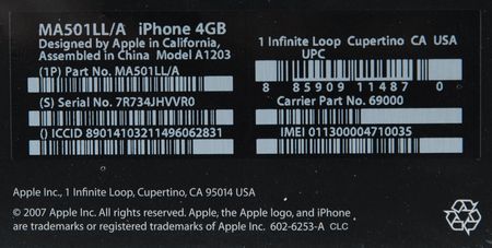 Lot #3048 Apple iPhone - Rare 4GB Model (First Generation, Sealed) - Image 5