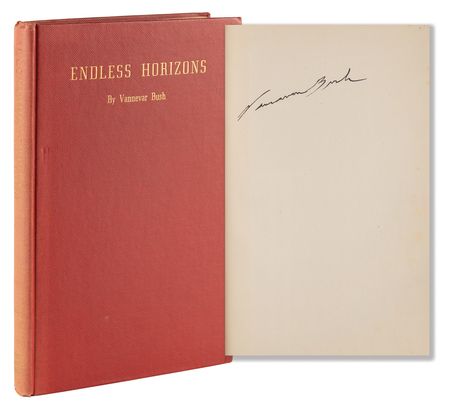 Lot #3144 Vannevar Bush Signed Book - Endless Horizons - Image 1