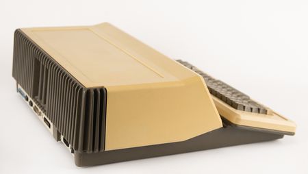 Lot #3011 Apple III Computer with Apple Disk III, Apple Softcard III System (unopened), and an Apple III Business Basic Software Package - Image 3