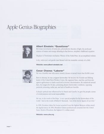 Lot #3108 Apple 'Educator Series' Posters (10) Complete Set with Original Box - Image 15