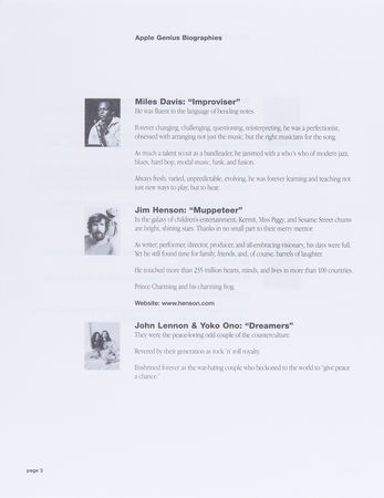 Lot #3108 Apple 'Educator Series' Posters (10) Complete Set with Original Box - Image 17