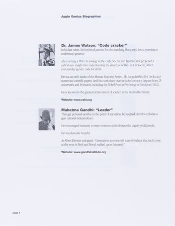 Lot #3108 Apple 'Educator Series' Posters (10) Complete Set with Original Box - Image 18