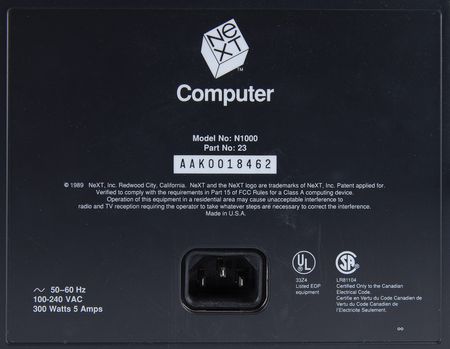 Lot #3030 NeXTcube Workstation Set with Computer, Monitor, Printer, Sound Box, and Software (with Boxes) - Image 5
