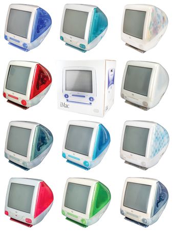 Lot #3041 Apple iMac G3 Collection of (13) 1st and 2nd Generation Computers with Original Boxes - All 13 Colors and Patterns - Image 2