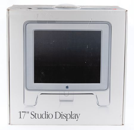 Lot #3044 Apple Power Mac G4 Cube Desktop Computer and Apple Studio Display (17-Inch) (with Boxes) - Image 4