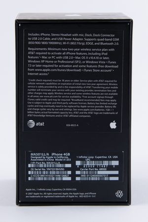 Lot #3049 Apple iPhone - Rare 4GB Model (First Generation) - Image 11