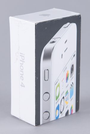 Lot #3054 Apple iPhone 4 (4th Generation, Sealed - 8GB) White Version - Image 1