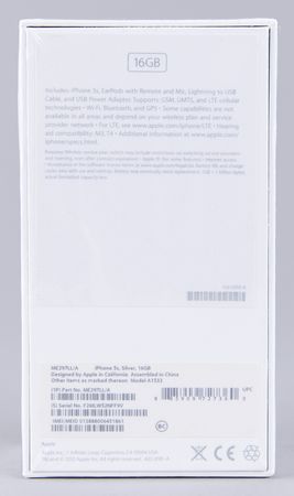 Lot #3059 Apple iPhone 5s (7th Generation, Sealed - 16GB) White/Silver Version - Image 5