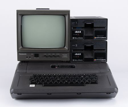 Apple II Plus Computer: Scarce Bell & Howell 'Darth Vader'