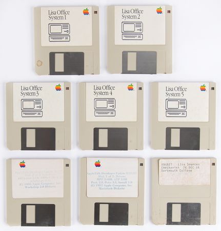 Lot #3017 Apple Lisa Software Suite including Pascal, with 5.25